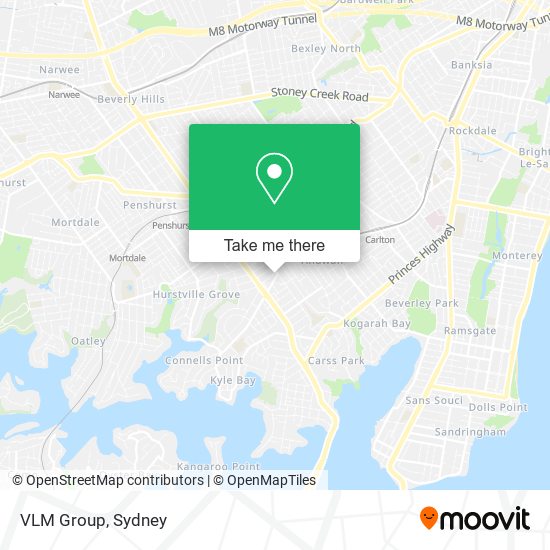 VLM Group map