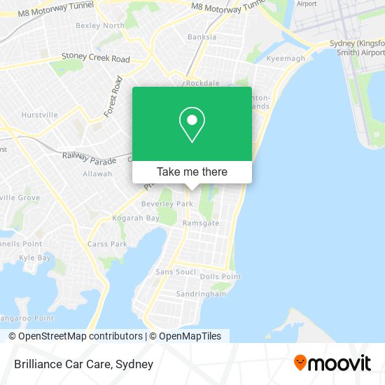 Mapa Brilliance Car Care