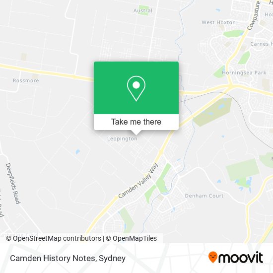 Camden History Notes map