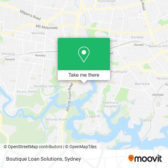 Boutique Loan Solutions map