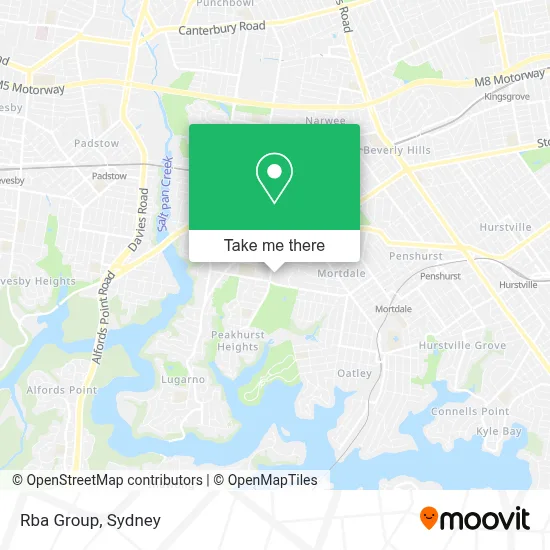 Rba Group map