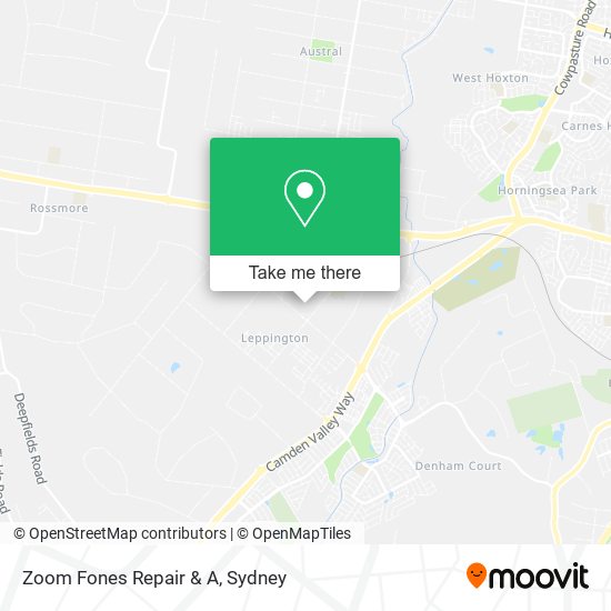Zoom Fones Repair & A map