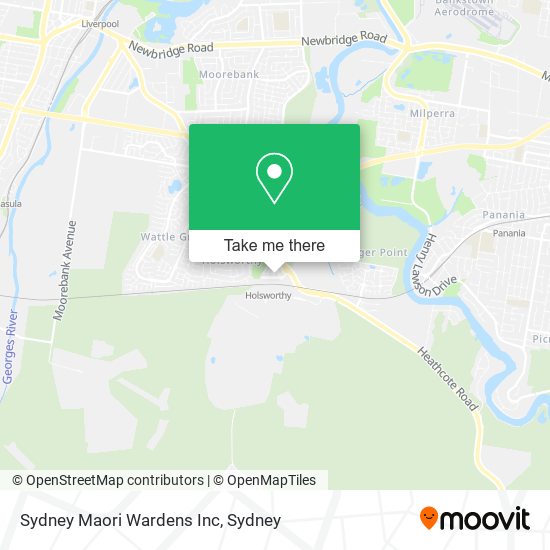 Sydney Maori Wardens Inc map