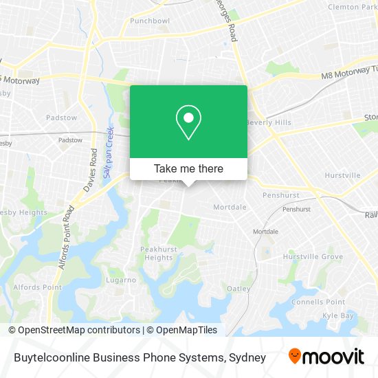 Mapa Buytelcoonline Business Phone Systems