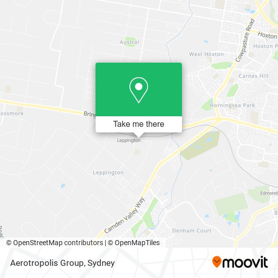 Aerotropolis Group map