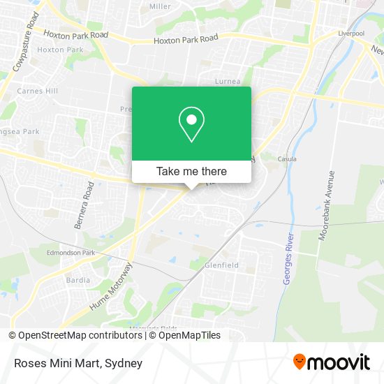 Roses Mini Mart map