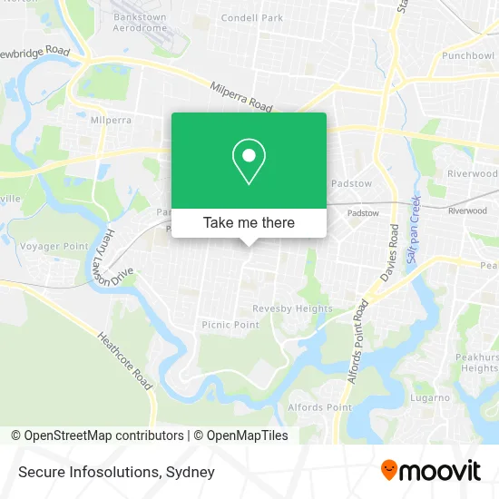 Mapa Secure Infosolutions