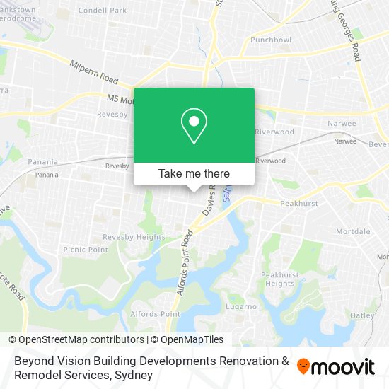 Beyond Vision Building Developments Renovation & Remodel Services map