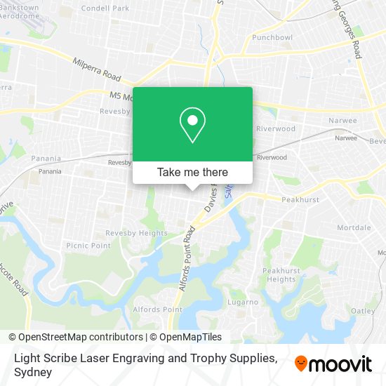 Light Scribe Laser Engraving and Trophy Supplies map