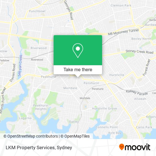 LKM Property Services map