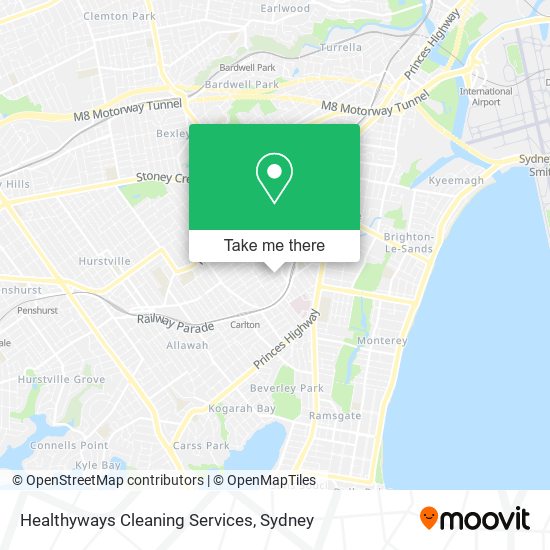 Healthyways Cleaning Services map