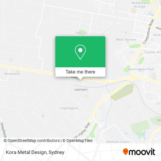 Kora Metal Design map