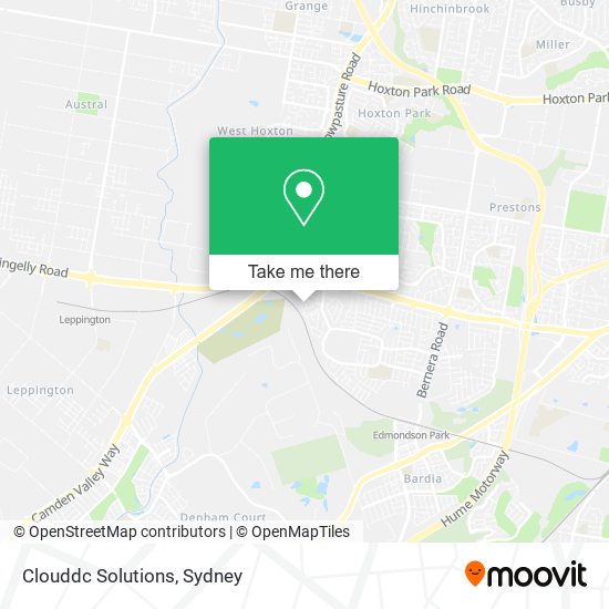 Clouddc Solutions map