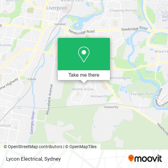 Lycon Electrical map