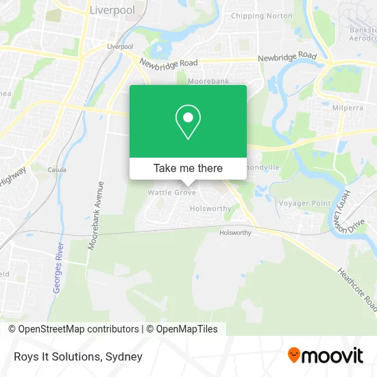 Mapa Roys It Solutions