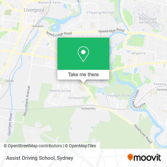 Assist Driving School map