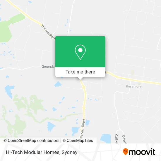 Hi-Tech Modular Homes map