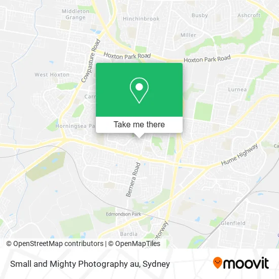 Small and Mighty Photography au map