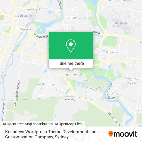 Keendevs Wordpress Theme Development and Customization Company map