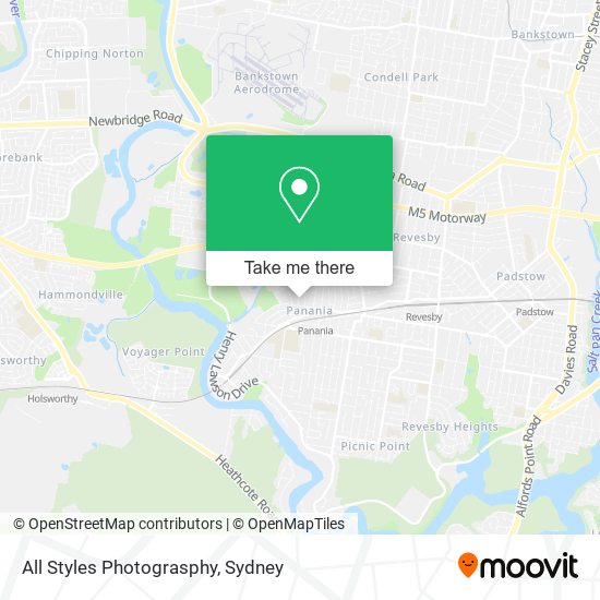 All Styles Photograsphy map