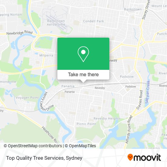 Top Quality Tree Services map