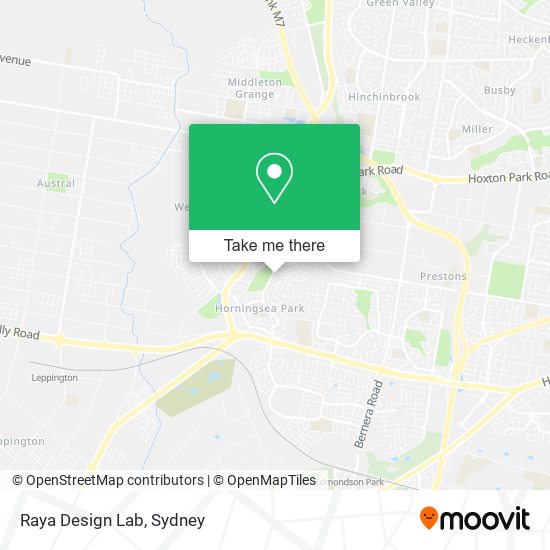 Raya Design Lab map