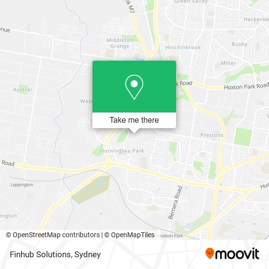 Finhub Solutions map