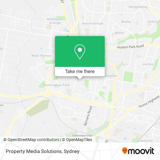 Property Media Solutions map