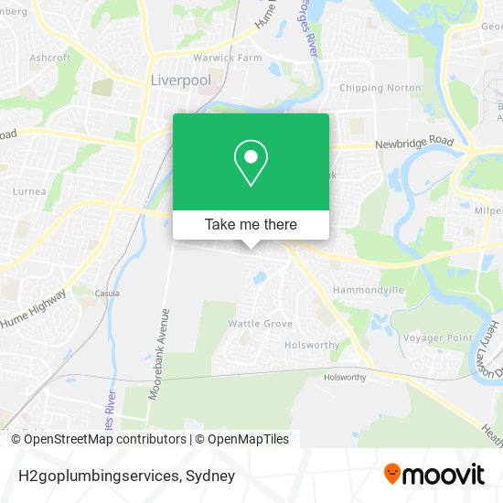 H2goplumbingservices map