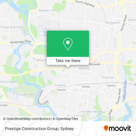 Prestige Construction Group map