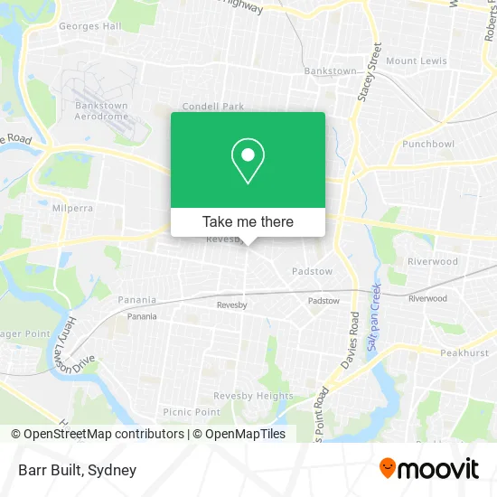 Barr Built map