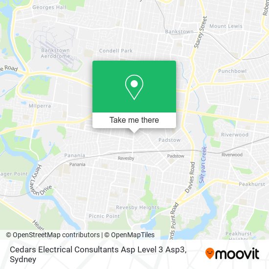 Cedars Electrical Consultants Asp Level 3 Asp3 map