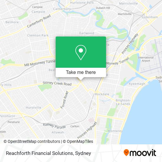 Reachforth Financial Solutions map