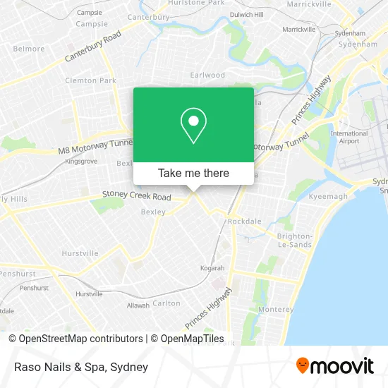 Raso Nails & Spa map