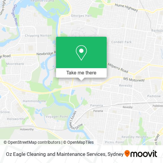 Mapa Oz Eagle Cleaning and Maintenance Services