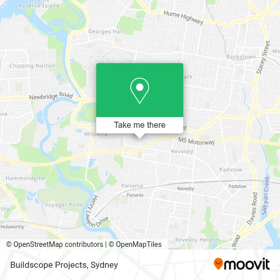 Buildscope Projects map