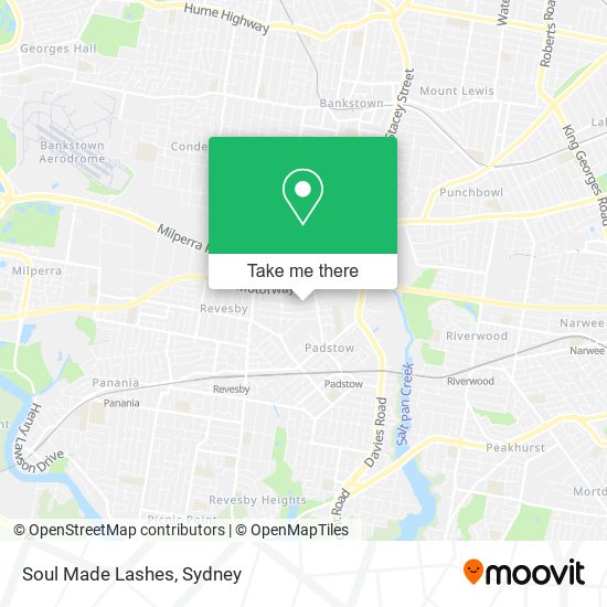 Soul Made Lashes map