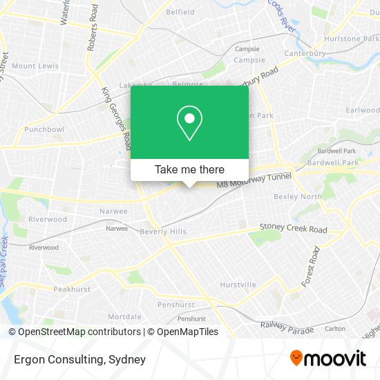 Ergon Consulting map