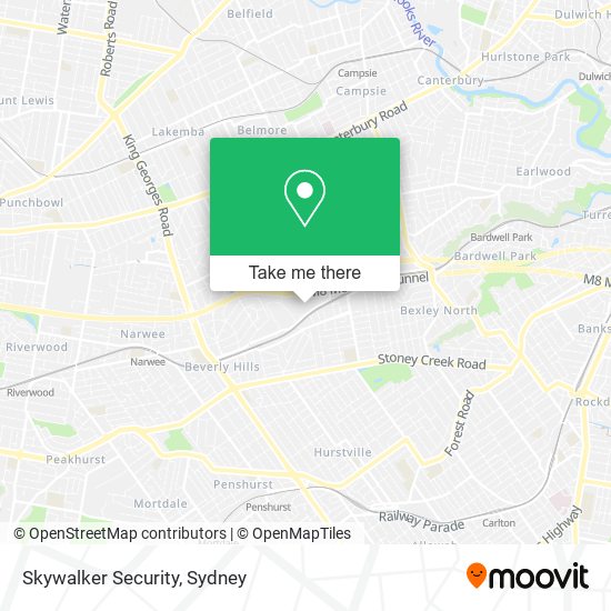 Skywalker Security map