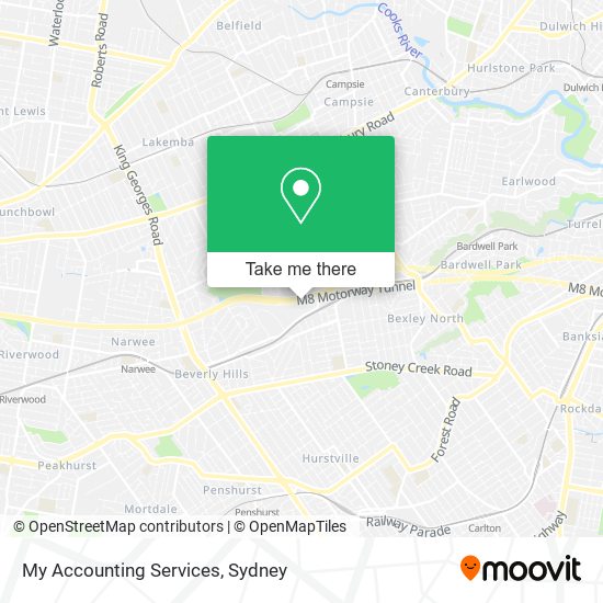 My Accounting Services map