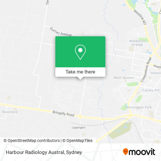 Harbour Radiology Austral map