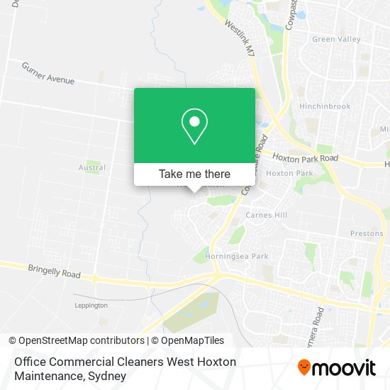 Mapa Office Commercial Cleaners West Hoxton Maintenance