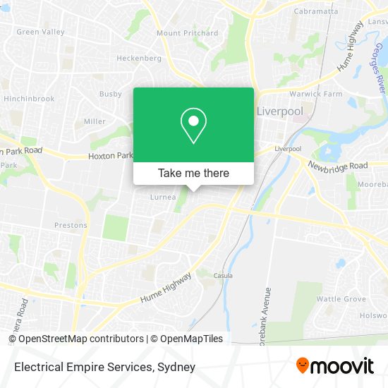 Electrical Empire Services map