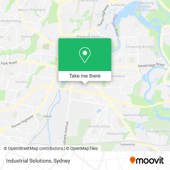 Industrial Solutions map
