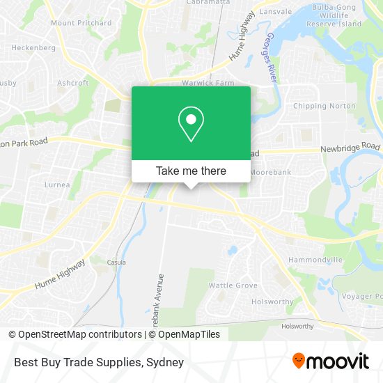 Best Buy Trade Supplies map