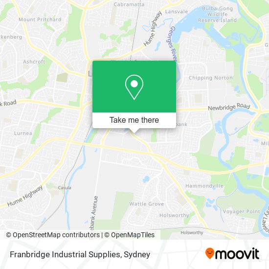 Franbridge Industrial Supplies map