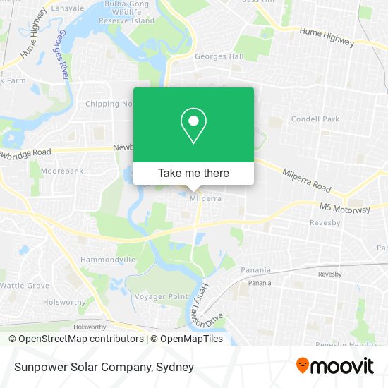 Sunpower Solar Company map