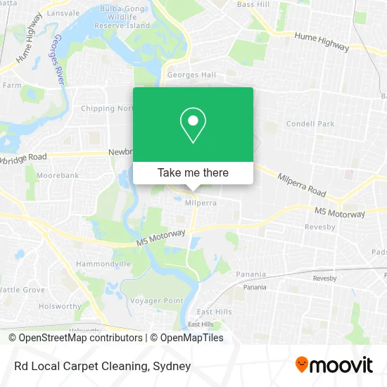 Rd Local Carpet Cleaning map
