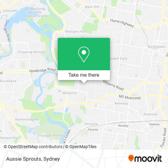Aussie Sprouts map