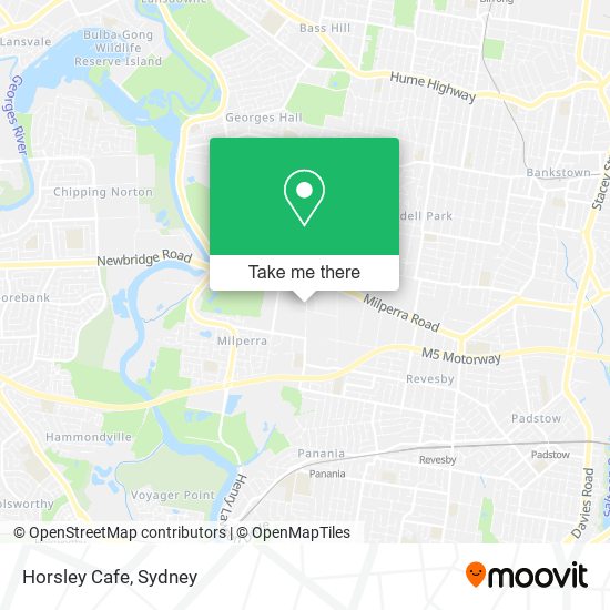 Horsley Cafe map